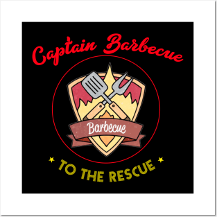 Captain Barbecue Posters and Art